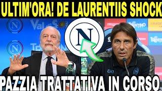 TRATTATIVA SEGRETA! DE LAURENTIIS TRATTA CON GLI GERMANIA! NAPOLI NEWS