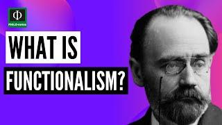 What is Functionalism in Sociology? (Functionalism Defined, Meaning of Functionalism)