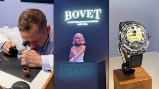 Visiting BOVET watch event at 37xDubai - Miss Audrey Orbis Mundi Récital 26 Brainstorm Monsieur GPHG