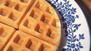 sub) 진짜 바삭한 아메리칸 와플 만들기 Classic Waffles Recipe | 반디Bandi