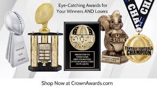 Fantasy Football Awards by Crown Awards!