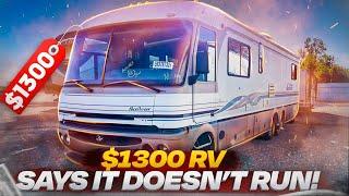 Copart Walk Around 10-19-22 + $1300 Massive RV!! Non Runner? Nah!!