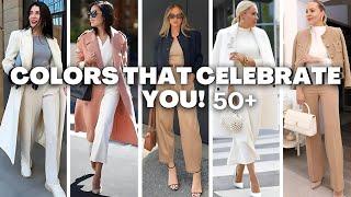 Avoid Aging Colors: The Best Colors for Women Over 50| Look Elegant in these Colors!