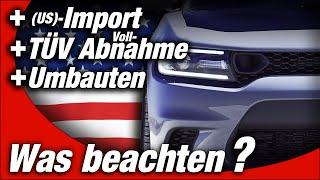 KFZ Import + Umbauten + TÜV | Was beachten !? | WEST-BERLIN-CUSTOMS