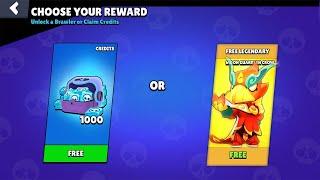 I GOT MOON GUARDIAN CROW! LEGENDARY NEW GIFTS!! BRAWL STARS UPDATE REWARDS!!