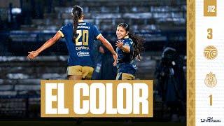 Pumas Femenil vs Chivas | Jornada 12 |AP 2024 | COLOR