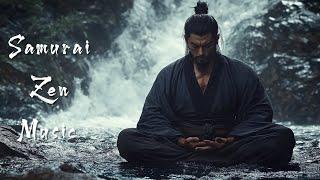 Samurai Meditation on A Rock by the Stream - Japanese Zen Music for Calming, Meditating, Healing