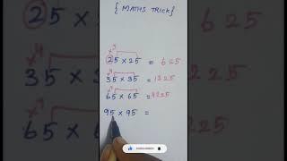 Mathematics Tips and tricks in multiplication.