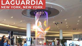 LaGuardia Airport Terminal B Cool Water Show - New York, New York #Shorts