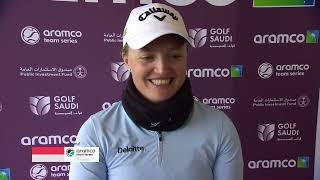 MANON DE ROEY FIRES A 68 (-4) | ARAMCO TEAM SERIES – NEW YORK