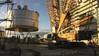 Fonterra Pahiatua Update 5: New Dryer Lifted Into Place