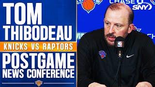 Tom Thibodeau sees Knicks trusting each other in win over Toronto | SNY