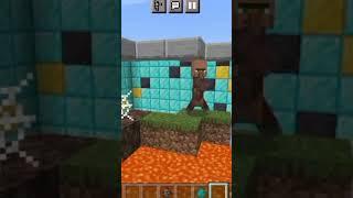 Villager balance test #bebu #pinpong #minecraftshorts #GEVids