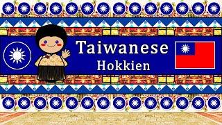 The Sound of the Taiwanese Hokkien language (UDHR, Numbers, Greetings, Words & Sample Text)