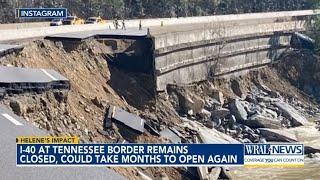 Latest on Western North Carolina: I-40 closure near NCTN line will last months, says Pete Buttigieg