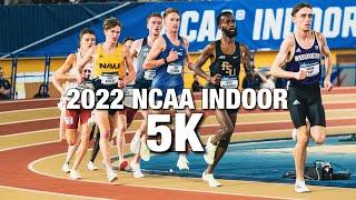 2022 NCAA Indoor 5k || Sam Gilman 2nd Team All-American