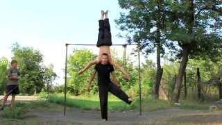 Парная акробатика - часть 2 / Strong Men in Queer Positions, Acrobatics