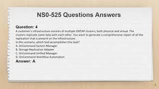 NS0-525 Exam Questions PDF + Practice Test