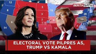 Electoral Vote Pilpres AS, bagaimana Peta Kekuatan Trump dan Kamala? | Beritasatu