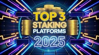 Top 3 Crypto Staking Platforms for Maximum Returns in 2025 | Earn Passive Income in Crypto!