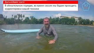 Урок серфинга на Шри Ланке для начинающих IO SURF, серфинг в Унаватуне, Хиккадуве, Девате, Мириссе