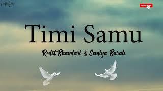 Timi Samu - Rodit Bhandari &  Somiya Barali | Dreams | Nepali Movie Song | Lyrics