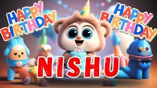 Happy Birthday Nishu ️ Song | Birthday songs | #birthday #songs #birthdaysong #Nishu