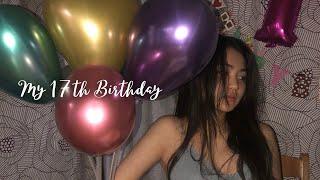 vlog 17살 생일 | 홈파티 | 쿠키영상