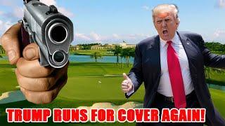 Trump RUNS FOR COVER! Secret Service OPENS FIRE on ASSASSIN near Trump!