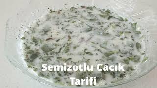 CACIK - SEMİZOTLU CACIK TARİFİ