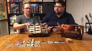 421 and 158: The Lord of the Rings, The Two Towers Deck-Building Game