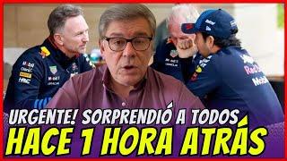 BOMBA EN LA F1! LAS DECLARACIONES QUE CONDENAN A CHECO PEREZ! RED BULL F1 NOTICIAS