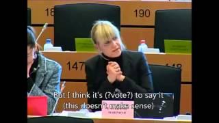 Ingrid speech in EU parlament - English translation