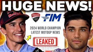 HUGE NEWS for Marc Marquez JUST LEAKED! after Martin & Espargaro BOLD Statement | MotoGP News