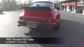 1987 Porsche 930 Turbo #50123 - Cats Exotics