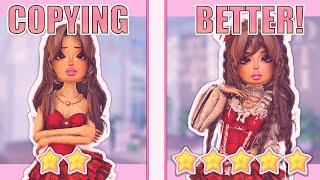 *COPYING OUTFITS* But Making Them *BETTER* in *DRESS TO IMPRESS* (ROBLOX)