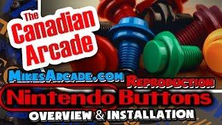 Nintendo Arcade Reproduction Buttons: Overview & Installation