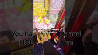 Claw Machine Hack #shorts #arcade #clawmachine