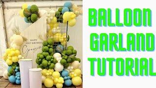 How To Make A Balloon Garland For Party || Create With Me Se3 || EP 4