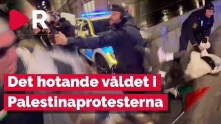 Det hotande våldet i Palestinaprotesterna – när får samhället nog?