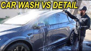 The Difference Between A Car Wash & A Detail - Hunter's Mobile Detailing