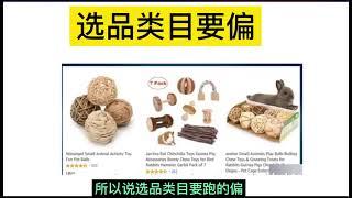 亚马逊小卖家选品：类目要偏