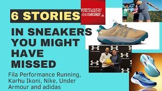 Fila Performance Running, Karhu Ikoni, Nike, Under Armour and Curry Brand and adidas Road to Records