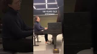 Old vs new Steinway- which one should I take? #oldbutgold #steinway #piano #shorts