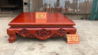 Sập ngồi Đục Ba Bông