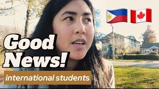 New Updates for International students in Canada! 