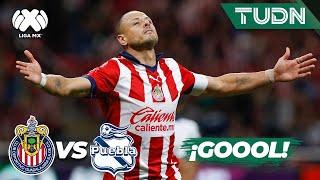 ¡CHICHARITO! ¡GOOL de Javier Hernández! | Chivas 1-0 Puebla | CL2024 - Liga Mx J14 | TUDN