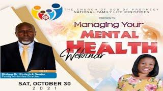 Managing Your Mental Health Webinar