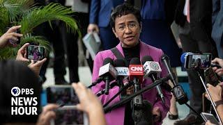 Nobel Peace Prize winner Maria Ressa discusses state of U.S. democracy