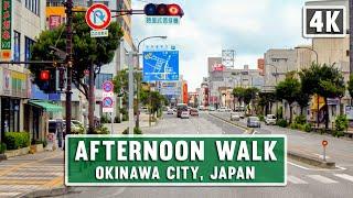 4K Walk Through Japan (Okinawa City) | Ambience For Study, Sleep, Relax